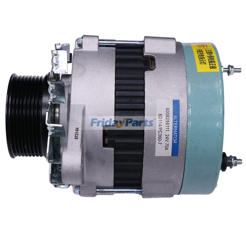 24V Alternator S6D140E-2 SAA6D114E-2 PC360-7 WA380-3 WA400-5 for Loader