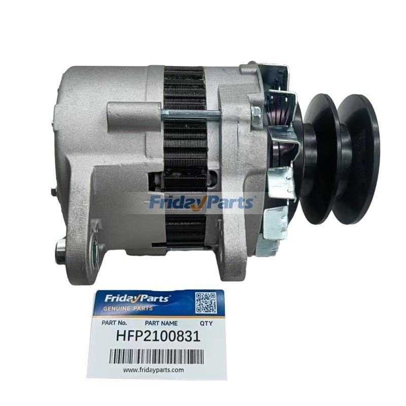 Alternador 24 V 40 A 600-821-6150 para motor Komatsu 6D125-1 S6D125-1 Excavadora PC400LC-5