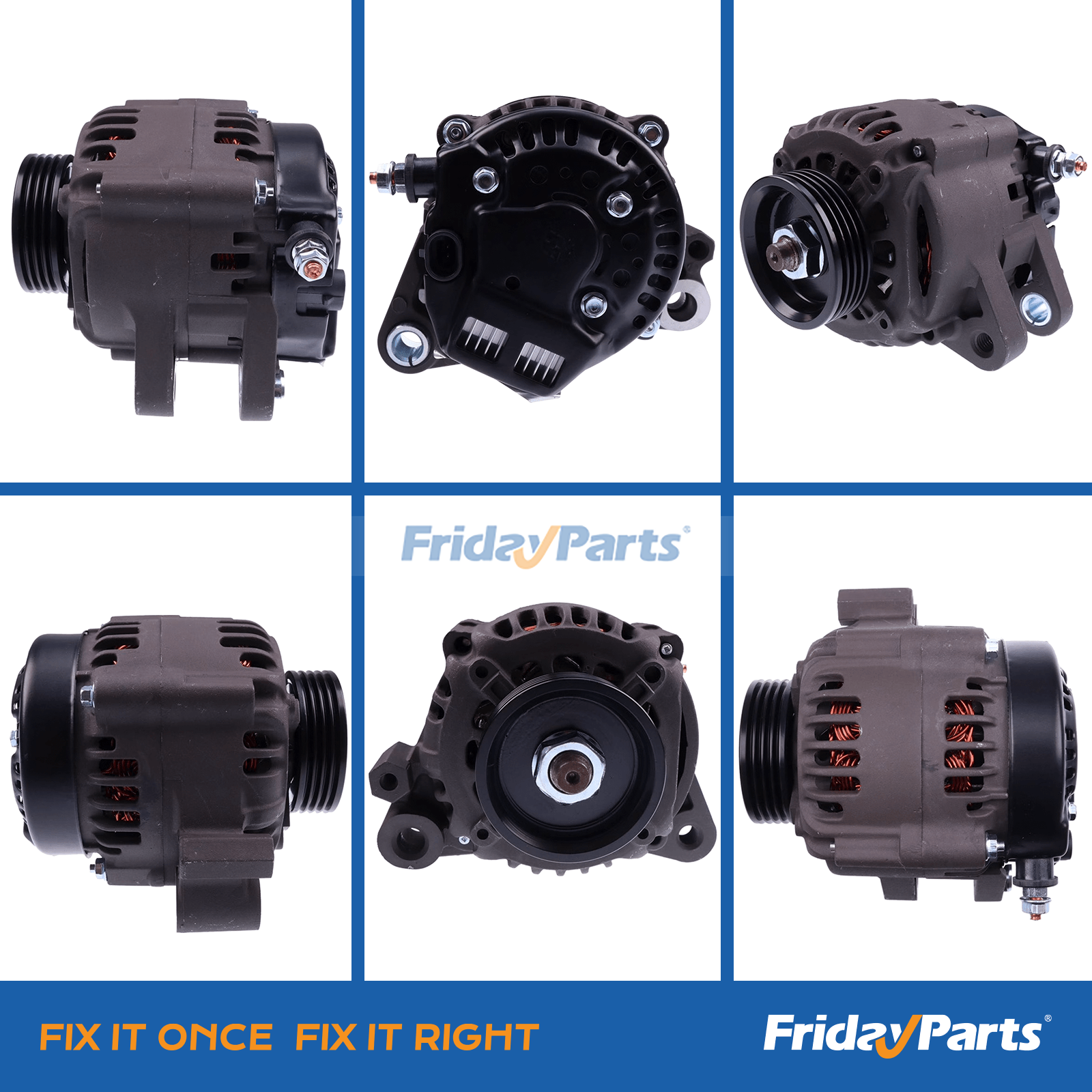 Compre Alternador 8M0057693 8M0062515 8M0065239 para Mercury Marine 150CXLSeaPro 150LProXS 150L 135HP 150HP na FridayParts