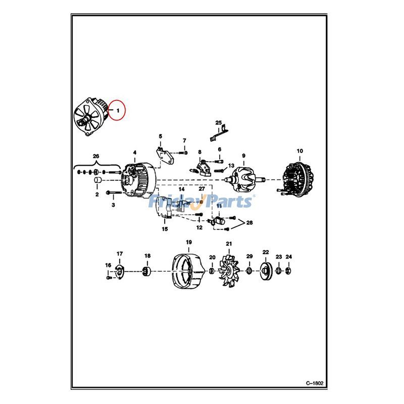 Alternator For BOBCAT