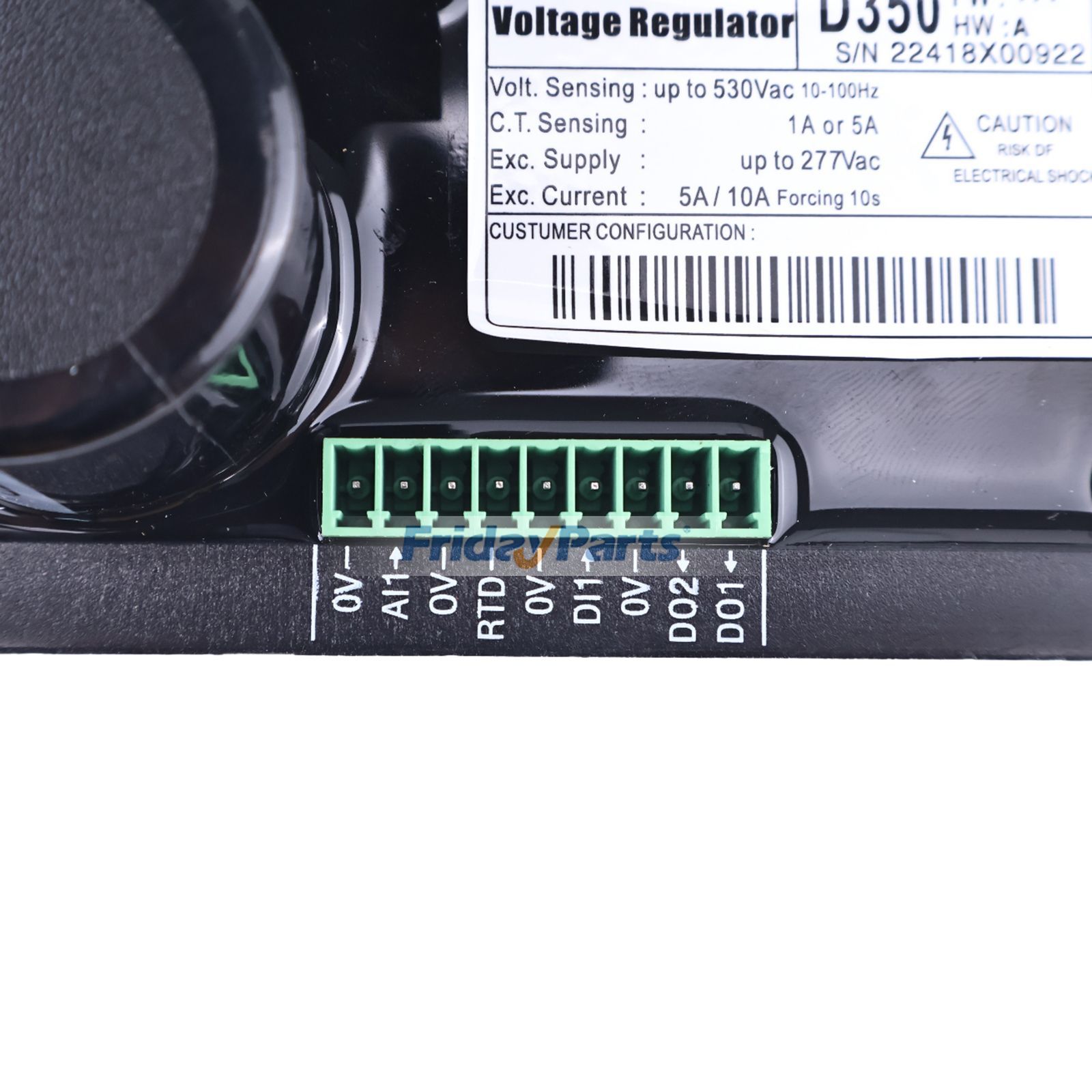 Achetez Régulateur de tension automatique numérique d'alternateur chez FridayParts