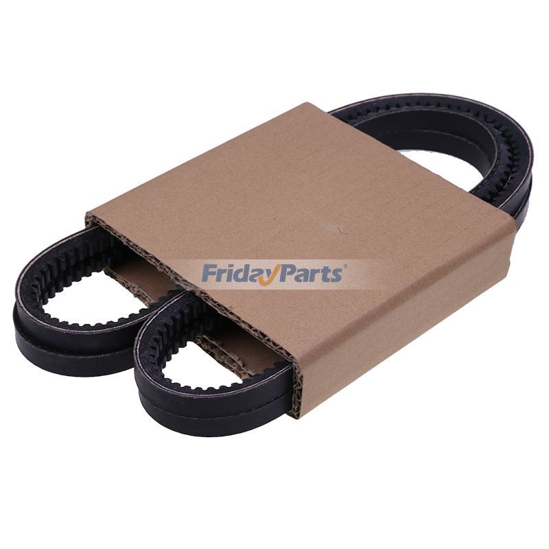 2 PCS Fan Belt 2614B653 for Perkins Engine 1004-4 1004-42 1006-6T 1104C-44 1104D-44T 135Ti 3.1522 6.3544 T4.236 T6.3543