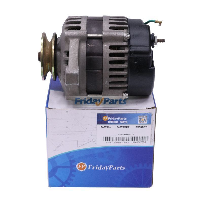 12V 60A Alternator 123900-77210 for Yanmar 4TNE106T 4TNE94 4TNV106 4TNV106T 4TNV94L 4TNV98 Komatsu S4D106 Engine 