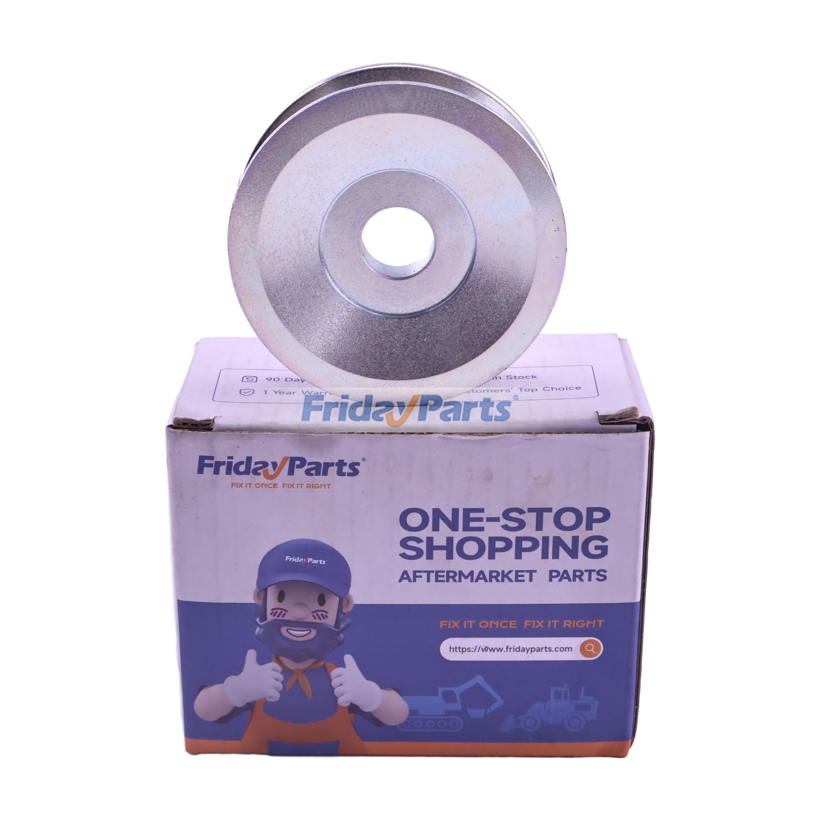 Lichtmaschinenriemenscheibe 129930-77810 für Yanmar-Motor 4TNE92 4TNE94