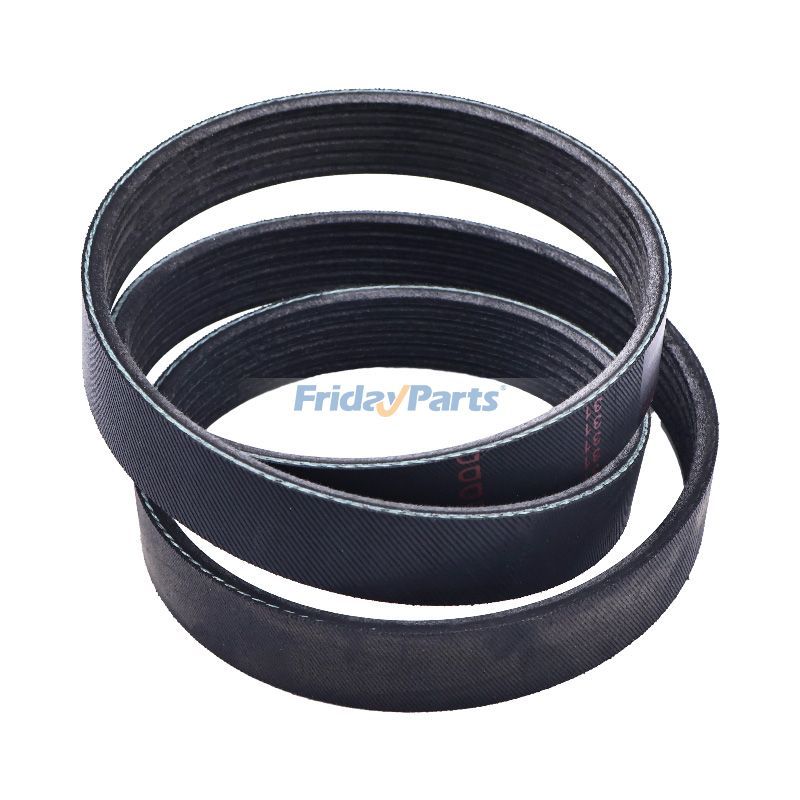Alternator Water Pump Belt 7101067 7339263 7503862 for Bobcat Excavator 331 334 335 337 341 Loader S450 S510 S530 S550 S590 T62 T64 T66