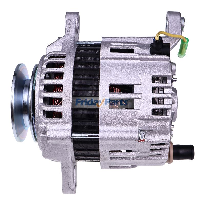 Repuesto Alternador de 12 V Z-8-97201-284-0 para motor Isuzu 4JG2 C240PKJ-31 C240PKJ-30 C240 compatible con Motor,Montacargas Para TCM FridayParts