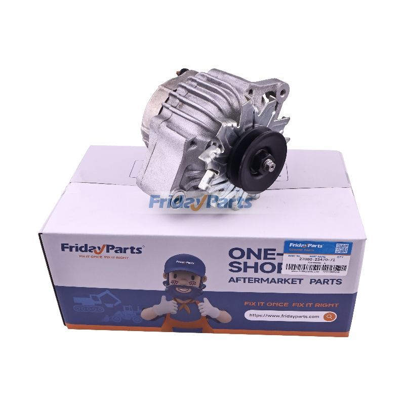 Alternateur 27080-23470-71 pour moteur Toyota 4Y chariot élévateur 7FGCSU20 7FGCU15 7FGCU18 7FGCU20 7FGCU25 7FGCU30 7FGCU32 7FGU15 7FGU18 7FGU20