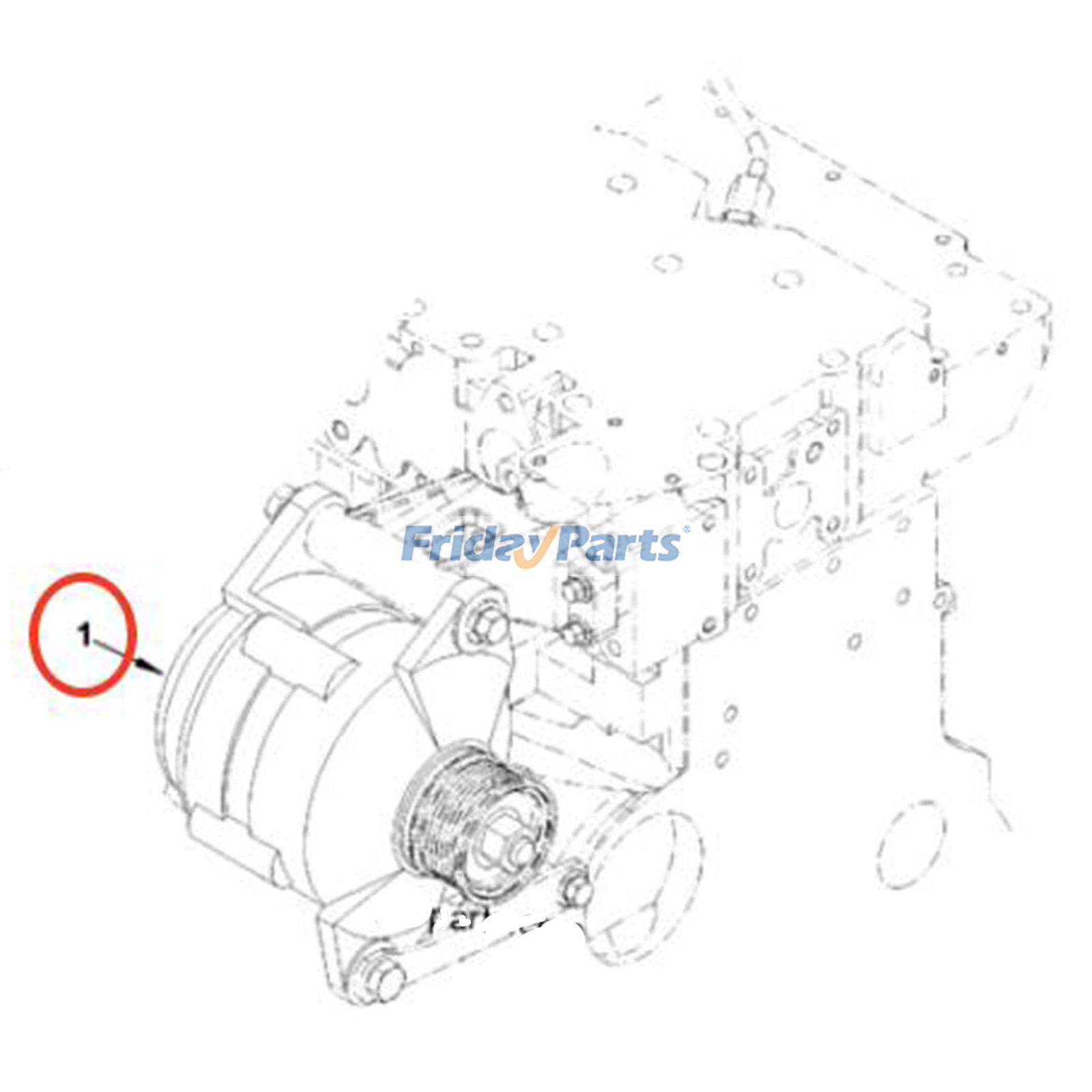 FridayParts Alternator