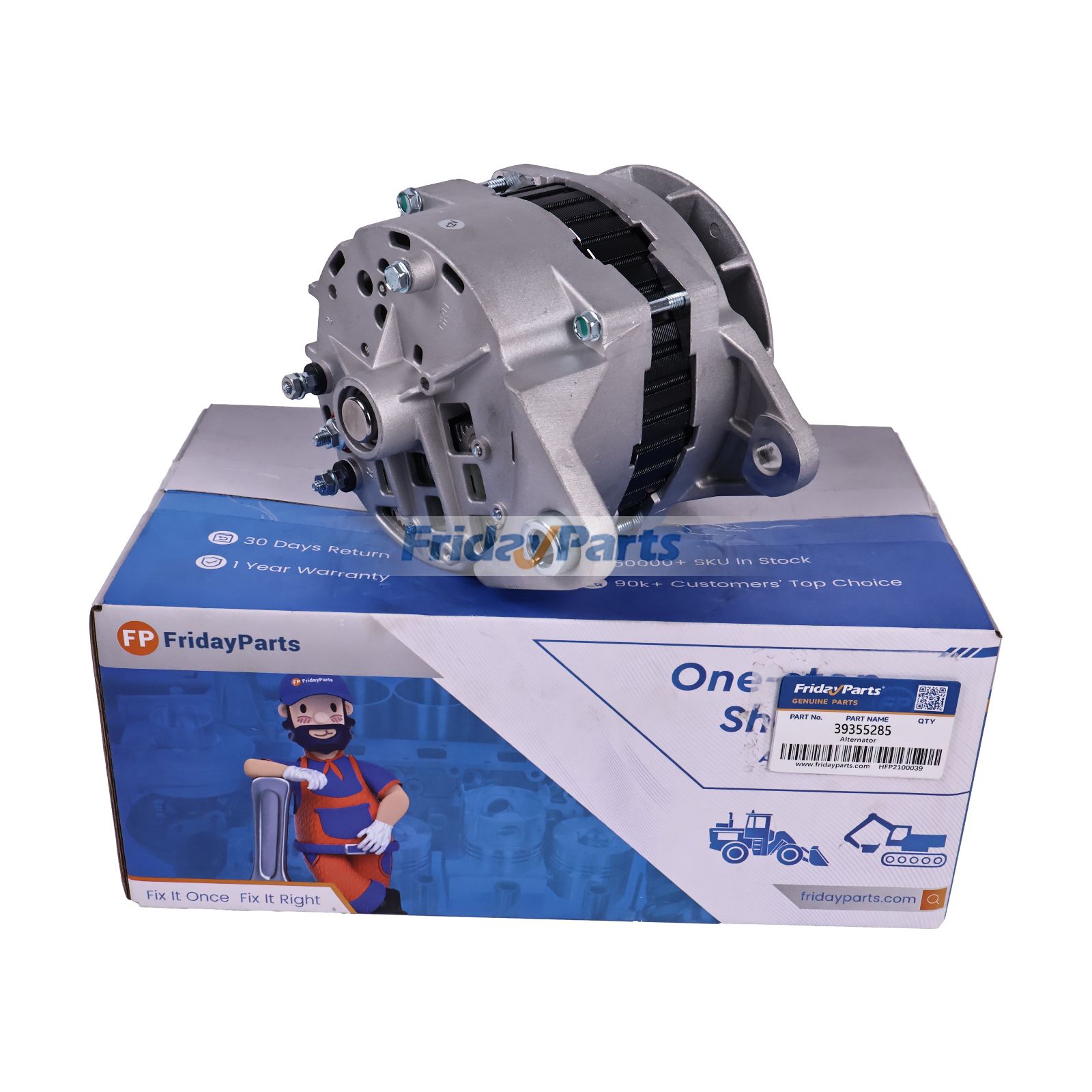 Alternator 3935528 for Cummins Engine 6B5.9 6C8.3 ISB ISL QSB5.9 QSC8.3 QSL9 QSM11 QSB3.9