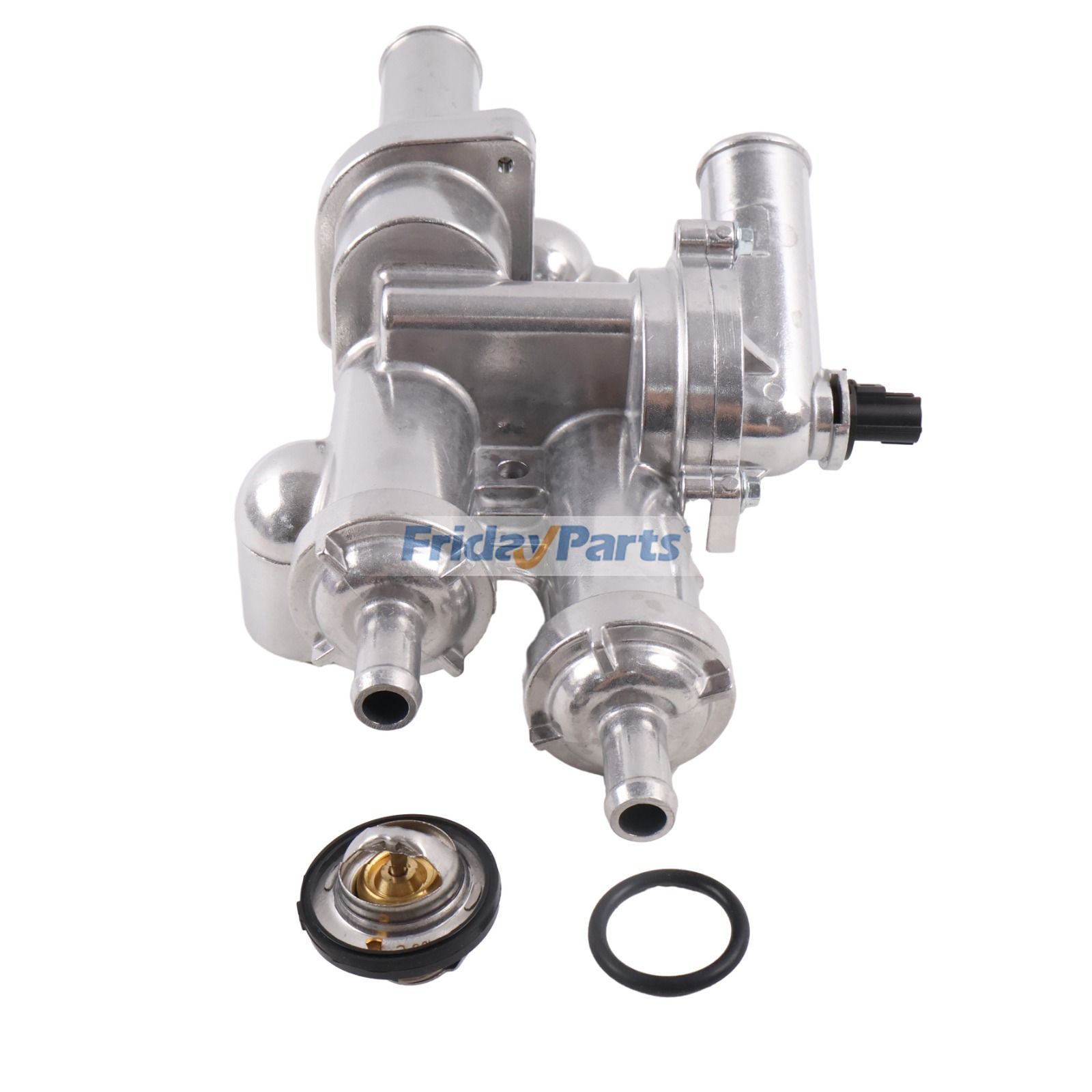 Carcasa de termostato de aluminio 06508355AA para Chrysler 200, Sebring, Dodge Avenger, Caliber, Journey, Jeep Compass, Patriot (2007-2017) para Vehículo Para Dodge,Para Jeep,Para Chrysler FridayParts