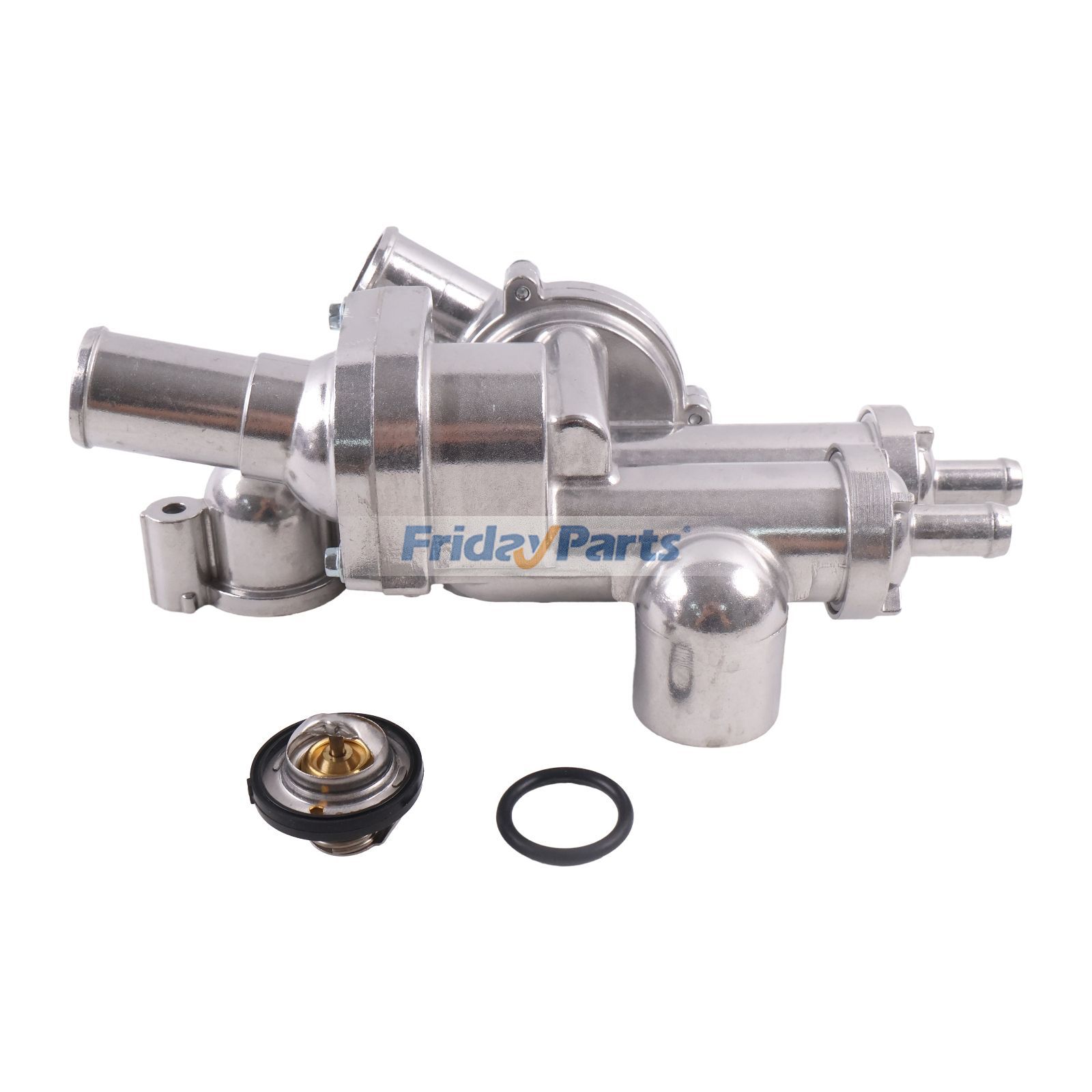 Carcasa de termostato de aluminio 06508355AA para Chrysler 200, Sebring, Dodge Avenger, Caliber, Journey, Jeep Compass, Patriot (2007-2017) de FridayParts