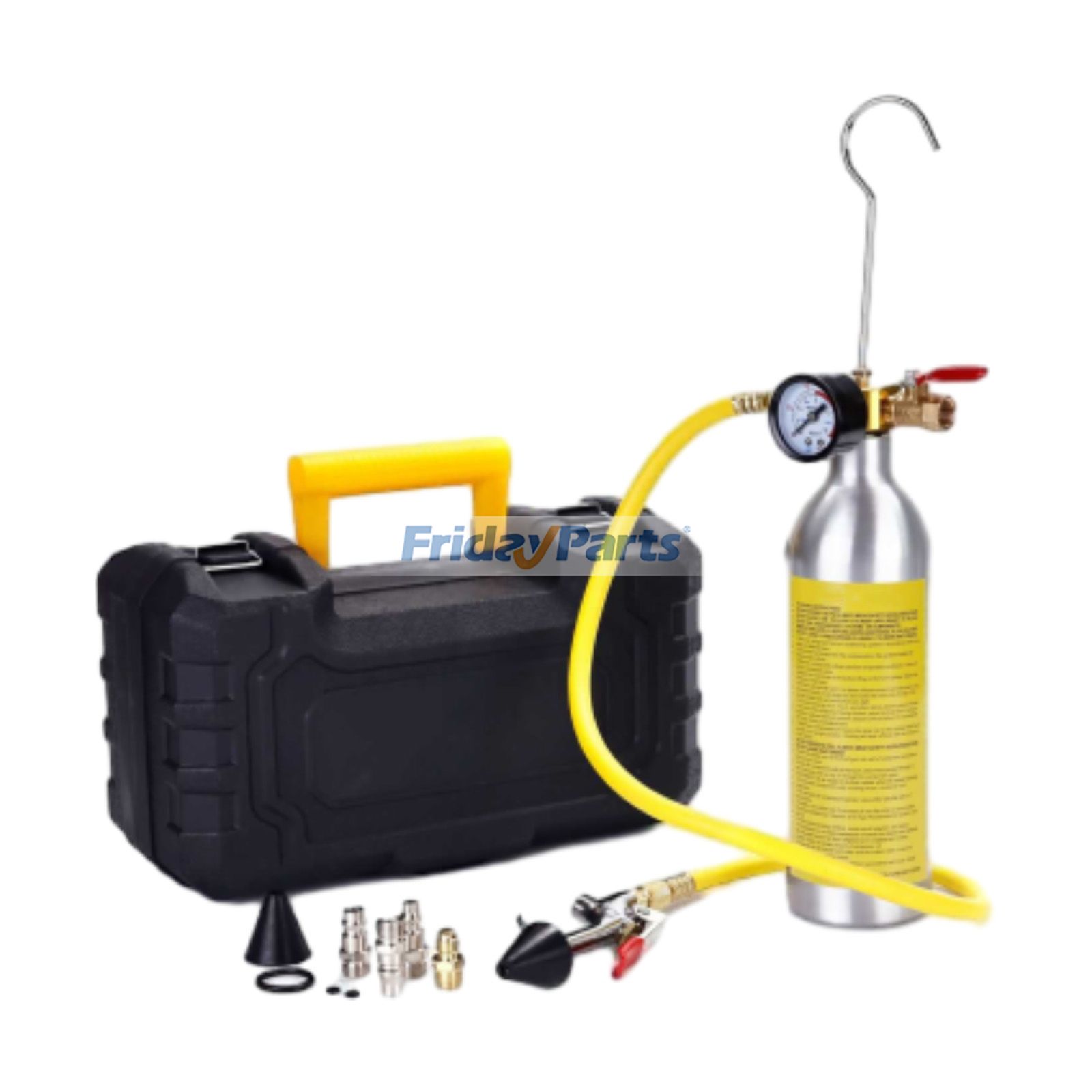 冷媒R134 R12 R22 R410 R404用アルミ製エアコンシステムキャニスターフラッシュガンキット