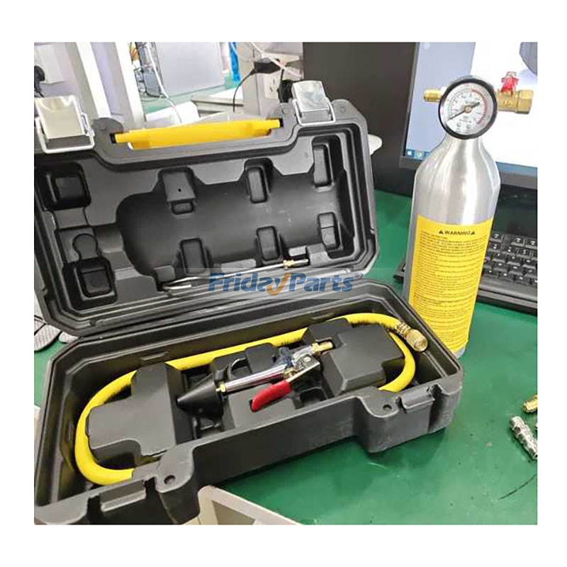 Aluminum A/C System Canister Flush Gun Kit for Refrigerant R134 R12 R22 R410 R404