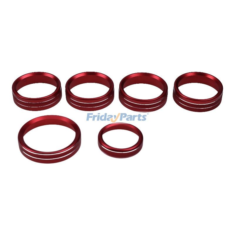   Air Conditioner Audio Switch Knob Ring Trim For Ford