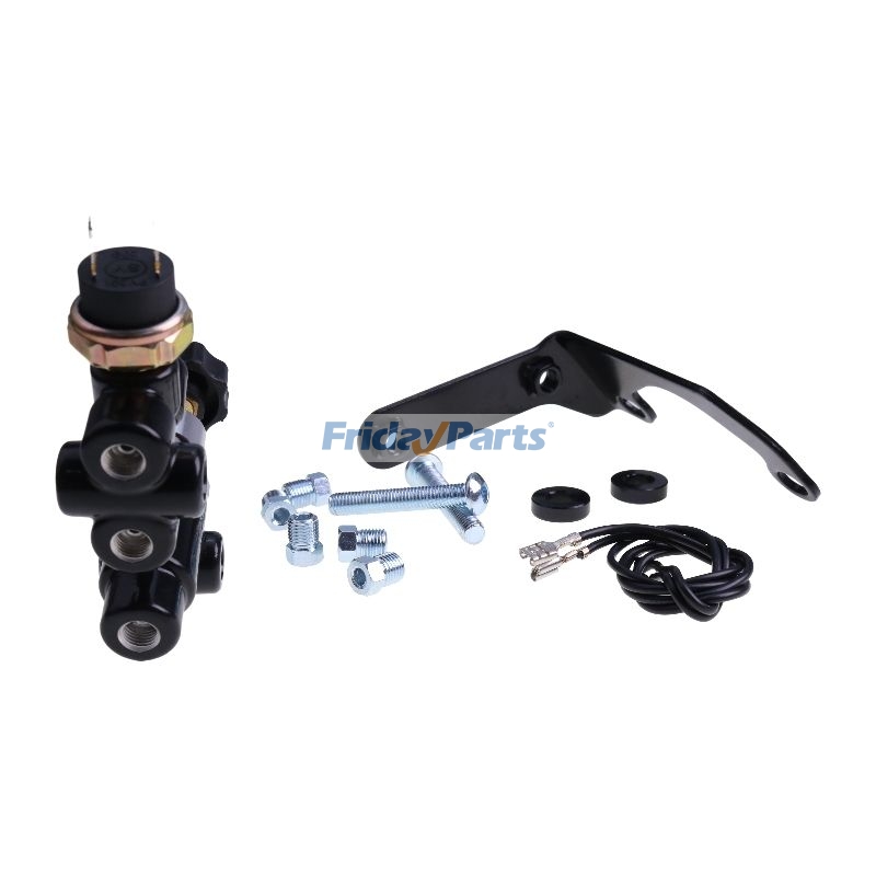 Kombiniertes Proportionalventil mit einstellbarem Knopf aus Aluminiumfür Fahrzeug