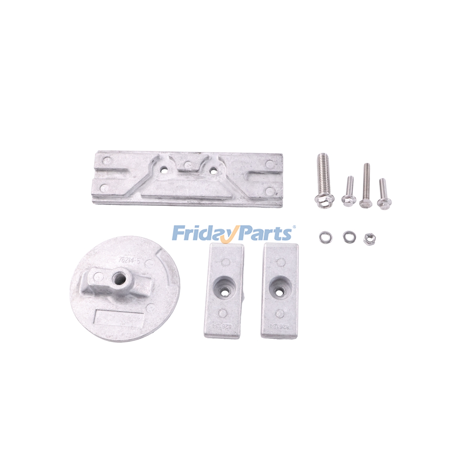 Aluminum Anode Kit compatible with Engine,Marine