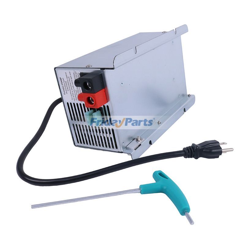 Amp Deck Mount Power Converter Charger Corded RV Trailer Camper WF9855