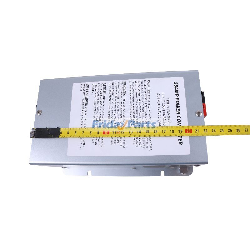 Amp Deck Mount Power Converter Charger Corded RV Trailer Camper WF9855