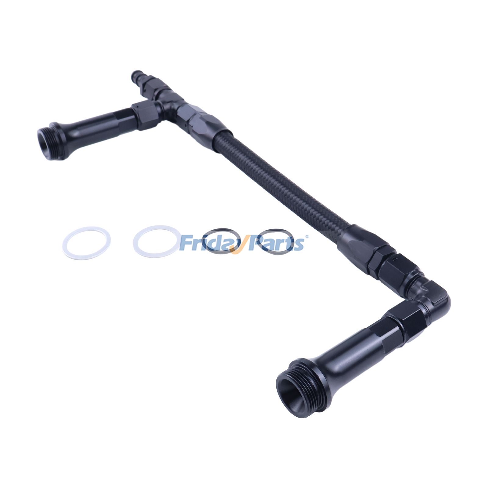 AN6 Three-Way Hose Kit  for Holley Carburetor 4150