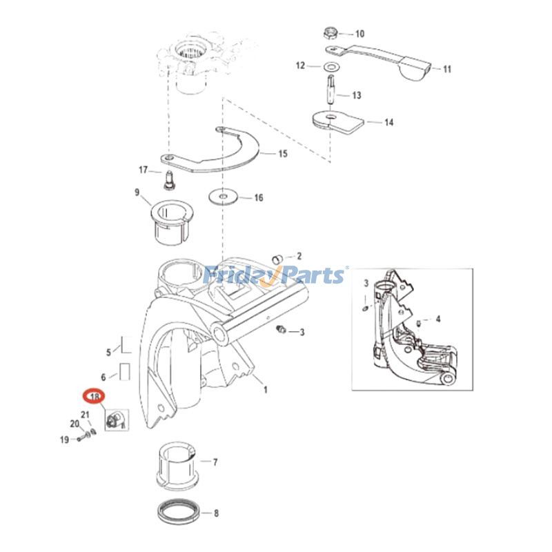 Transmetteur de trim analogiquepour Moteur,Maritime
