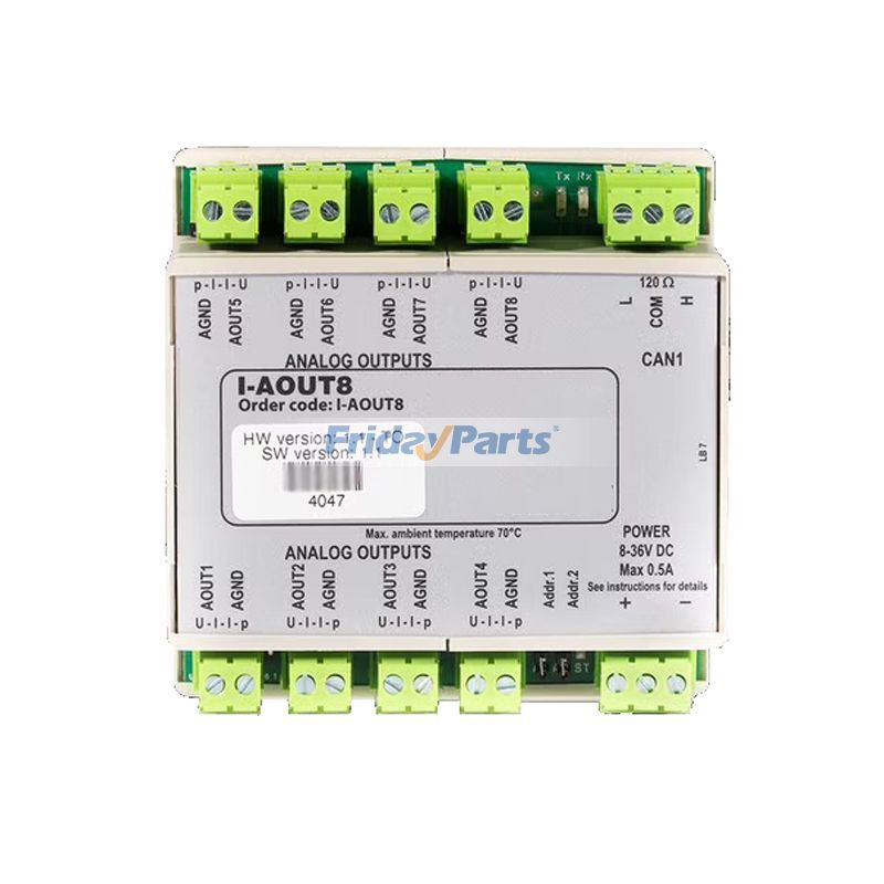 Module de sortie analogique ComAp de rechange I-AOUT8 pour groupe électrogène