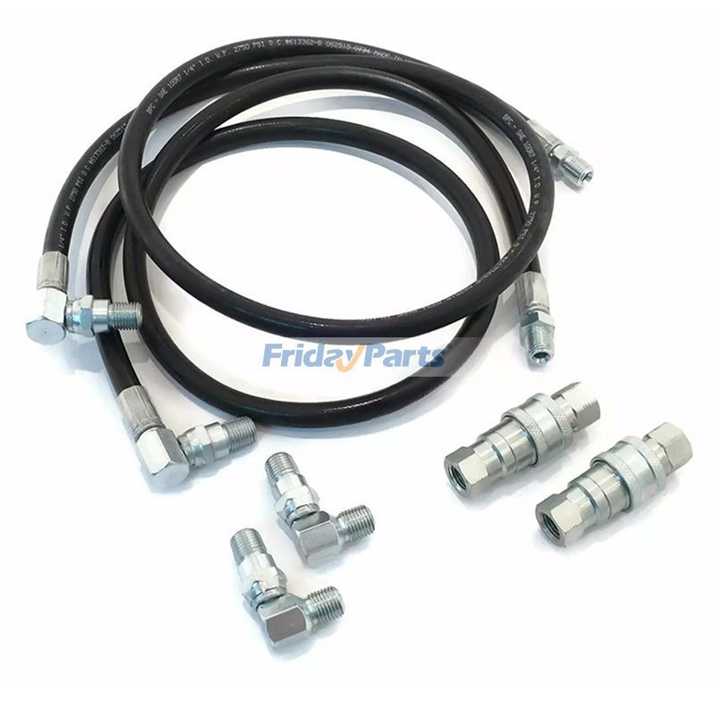 Winkelschlauch und Montagesatz 21856 21855 15072 für Meyer Schneepflugpumpe E47