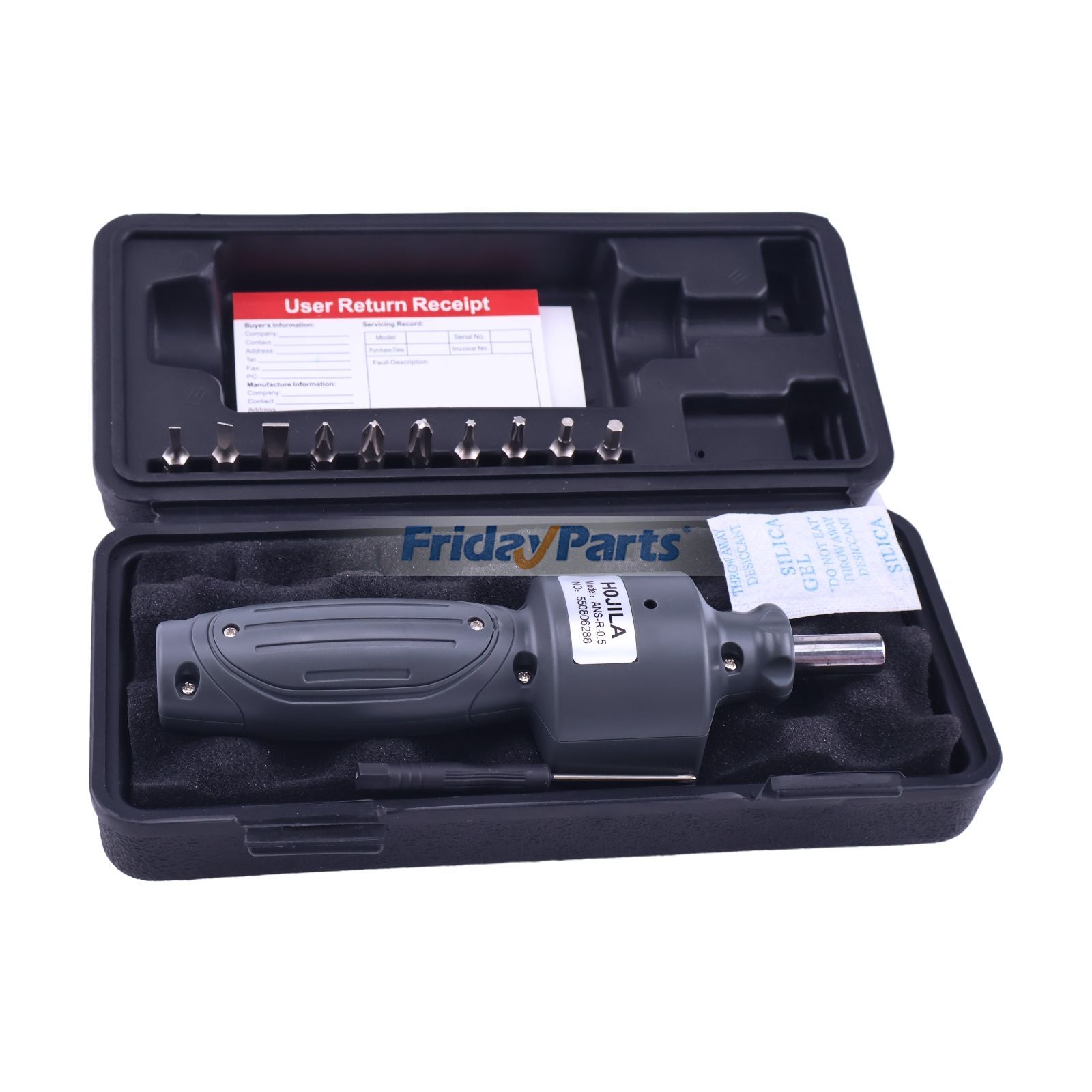 Digital Torque Screwdriver with LCD Backlight for Instrumentation Household Appliances - Black for Motorcycle,Vehicle,Others