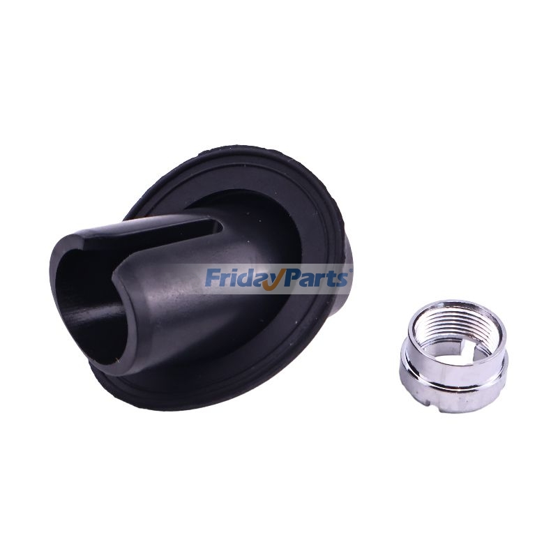 Engine,Vehicle Antenna Rubber Nut Top Cap Bezel Ornament