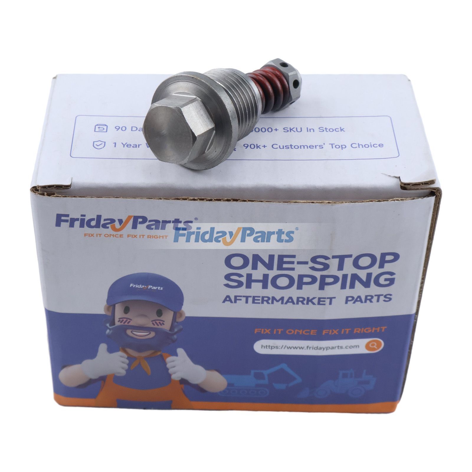 Anti-Cavitation Valve 6684645 for Bobcat  Loader A300 S130 S150 S160 S175 S185 S205 T190 T250 T300 T320