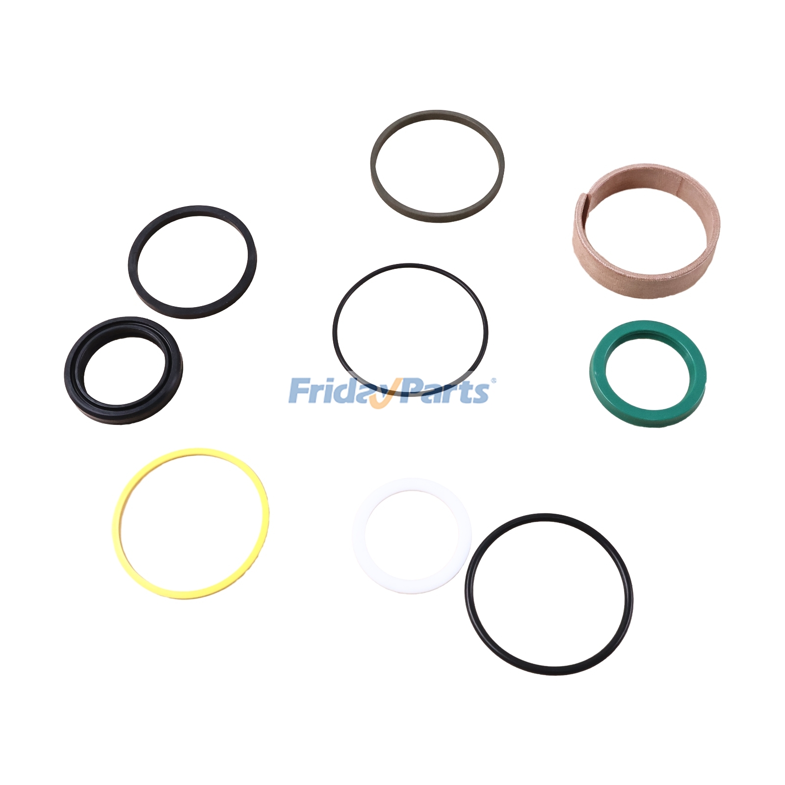 Kit de sellos para cilindro de cucharón de brazo YW182-95310 para excavadora Kubota U15 U17 KX41-3 para Excavadora