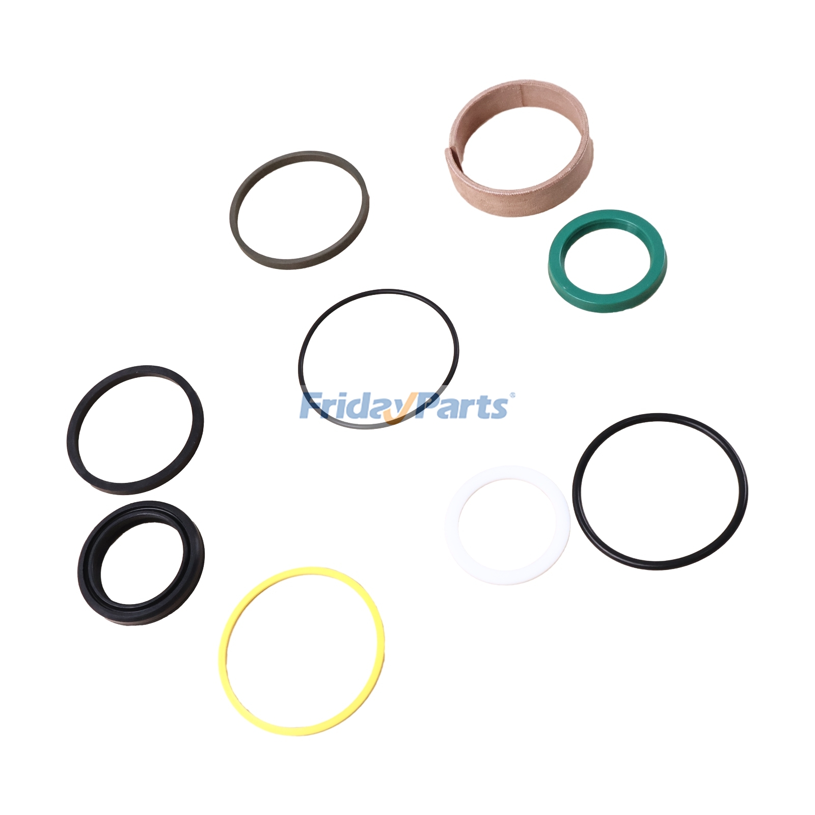 Kit de sellos para cilindro de cucharón de brazo YW182-95310 para excavadora Kubota U15 U17 KX41-3 Para KUBOTA