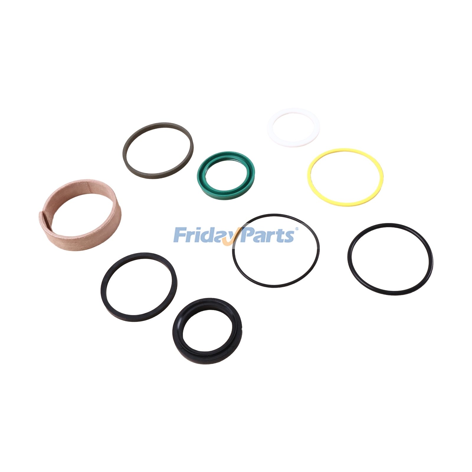 Kit de sellos para cilindro de cucharón de brazo YW182-95310 para excavadora Kubota U15 U17 KX41-3