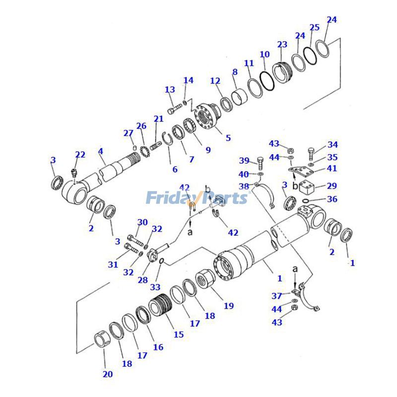 FridayParts Armzylinder