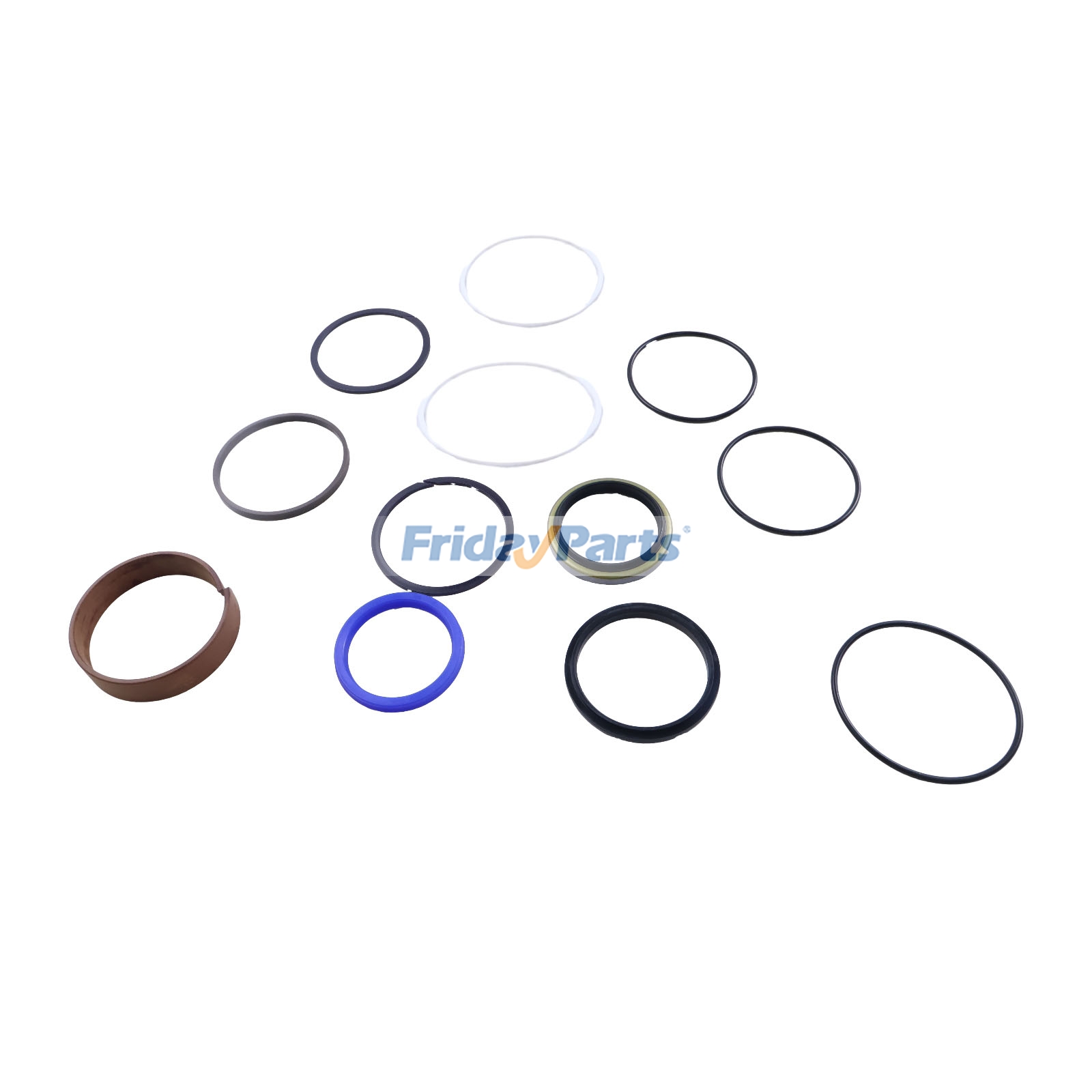 Kit de vedação do cilindro do braço 172151-72020 172151-72450 172151-99380 para escavadeira Yanmar B50 B50-2 B50-2A B50C para Escavadora 