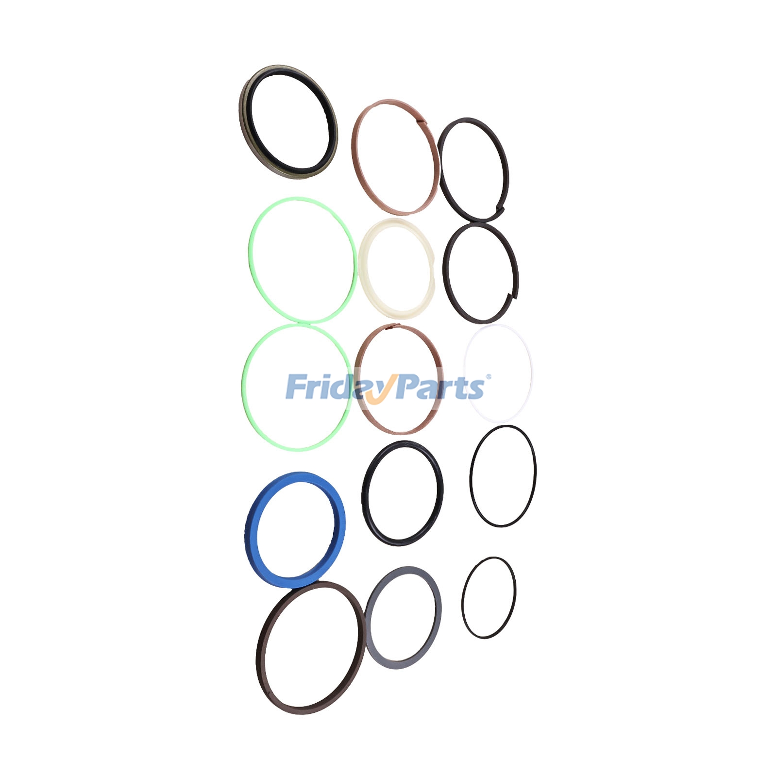 Arm Cylinder Seal Kit compatible with Excavator