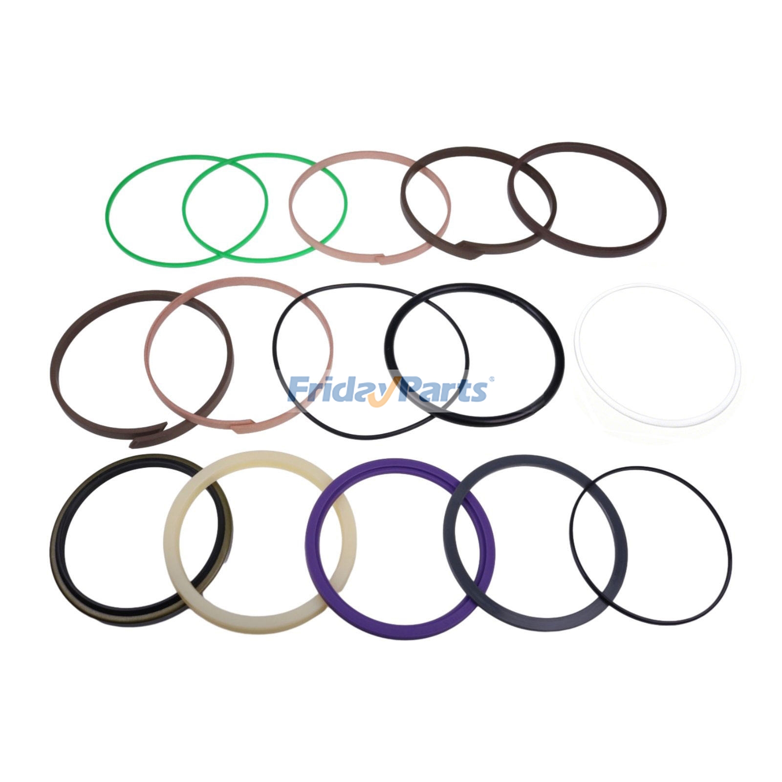Arm Cylinder Seal Kit 4448399 for Hitachi Excavator ZX200 ZX210H ZX210W ZX225US ZX225USRK ZX360W-3