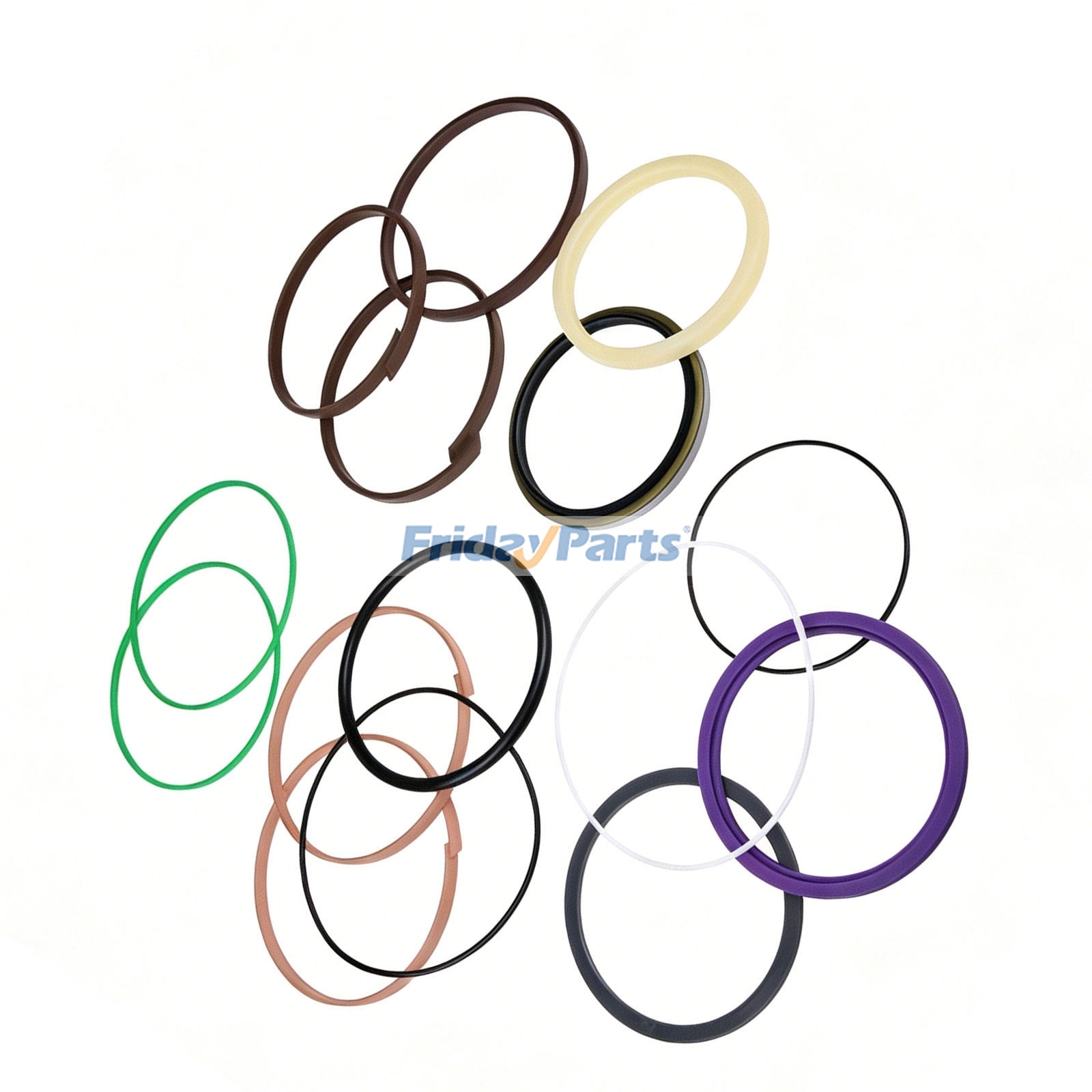 Arm Cylinder Seal Kit compatible with Excavator
