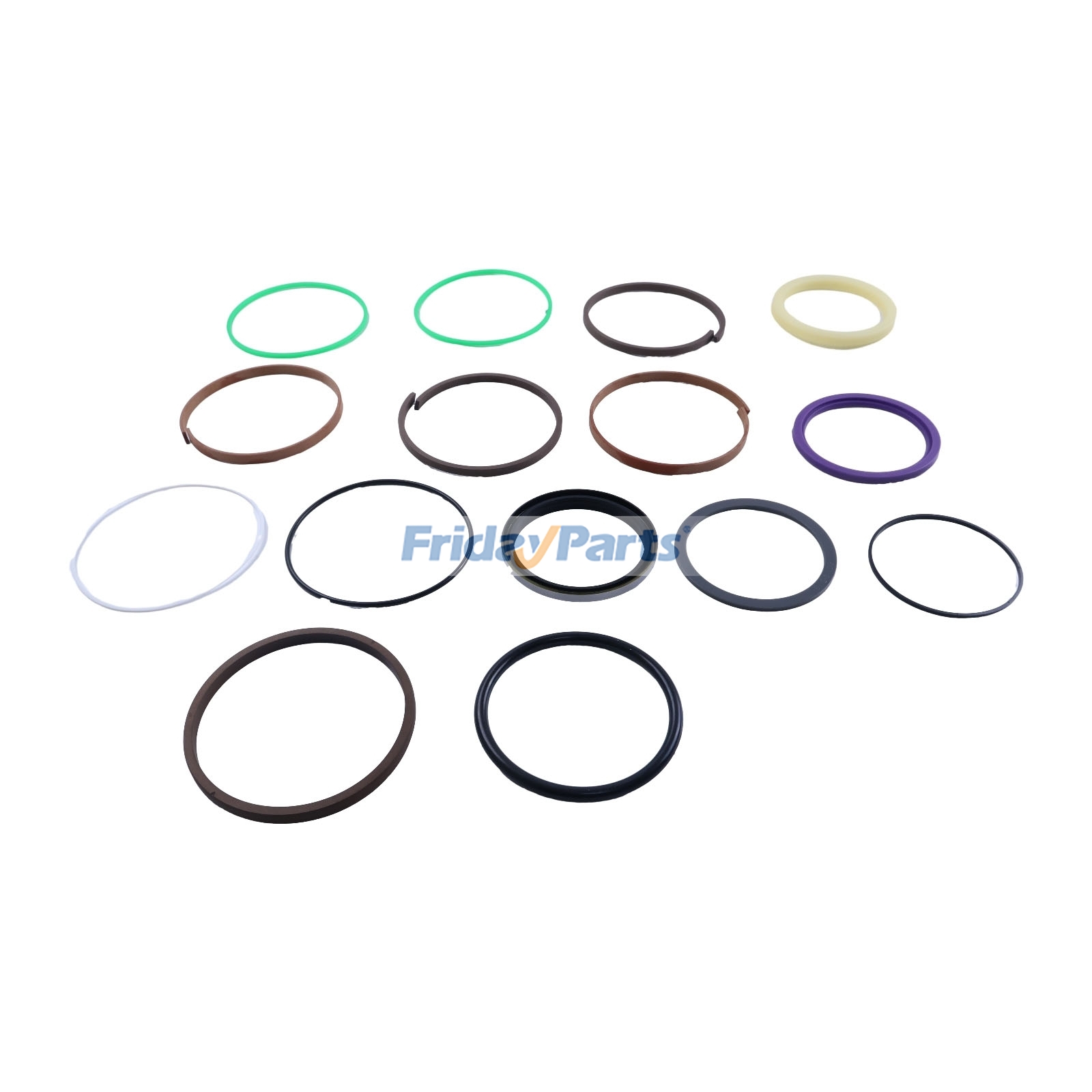 Kit de joint de vérin de godet de flèche AT194335 pour excavatrice John Deere 590D 595D