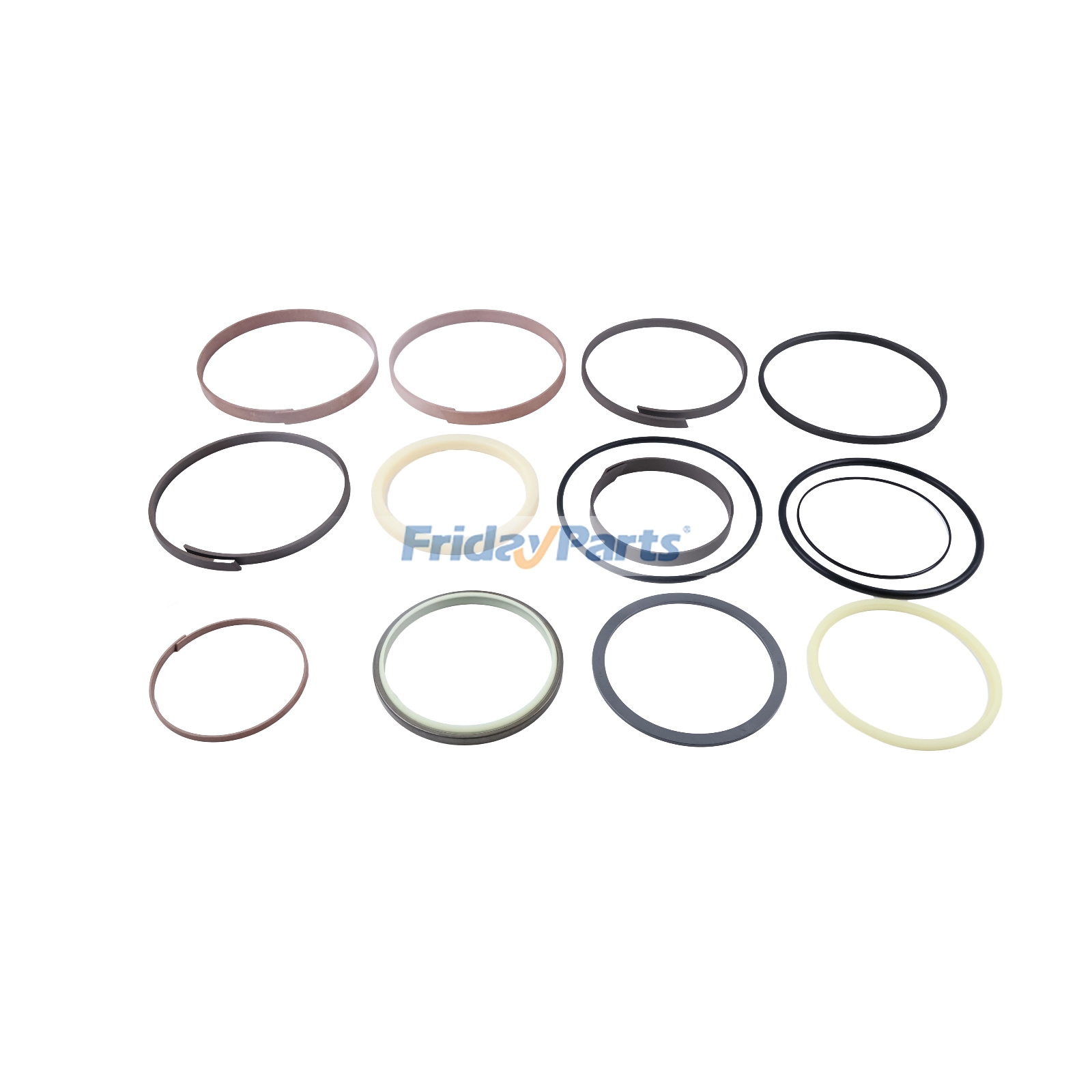 Kit de sello de cilindro de brazo AT302758 para excavadora Hitachi EX200-5 EX370-5 EX330-5 de FridayParts