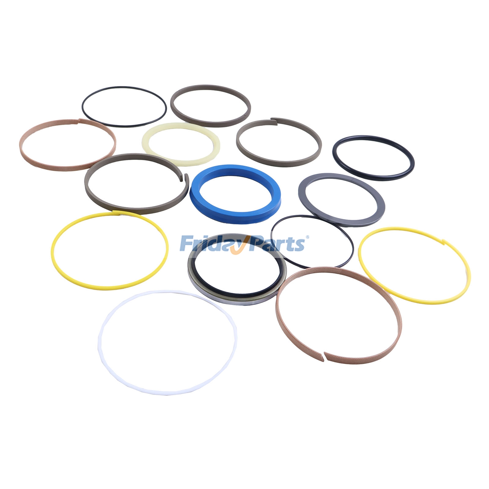 Kit de vedação do cilindro do braço para escavadeira hidráulica JCB JS220LC para Escavadora 