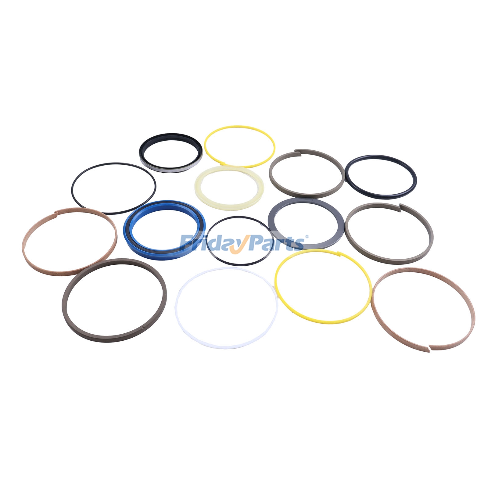 Kit de vedação do cilindro do braço para escavadeira hidráulica JCB JS220LC