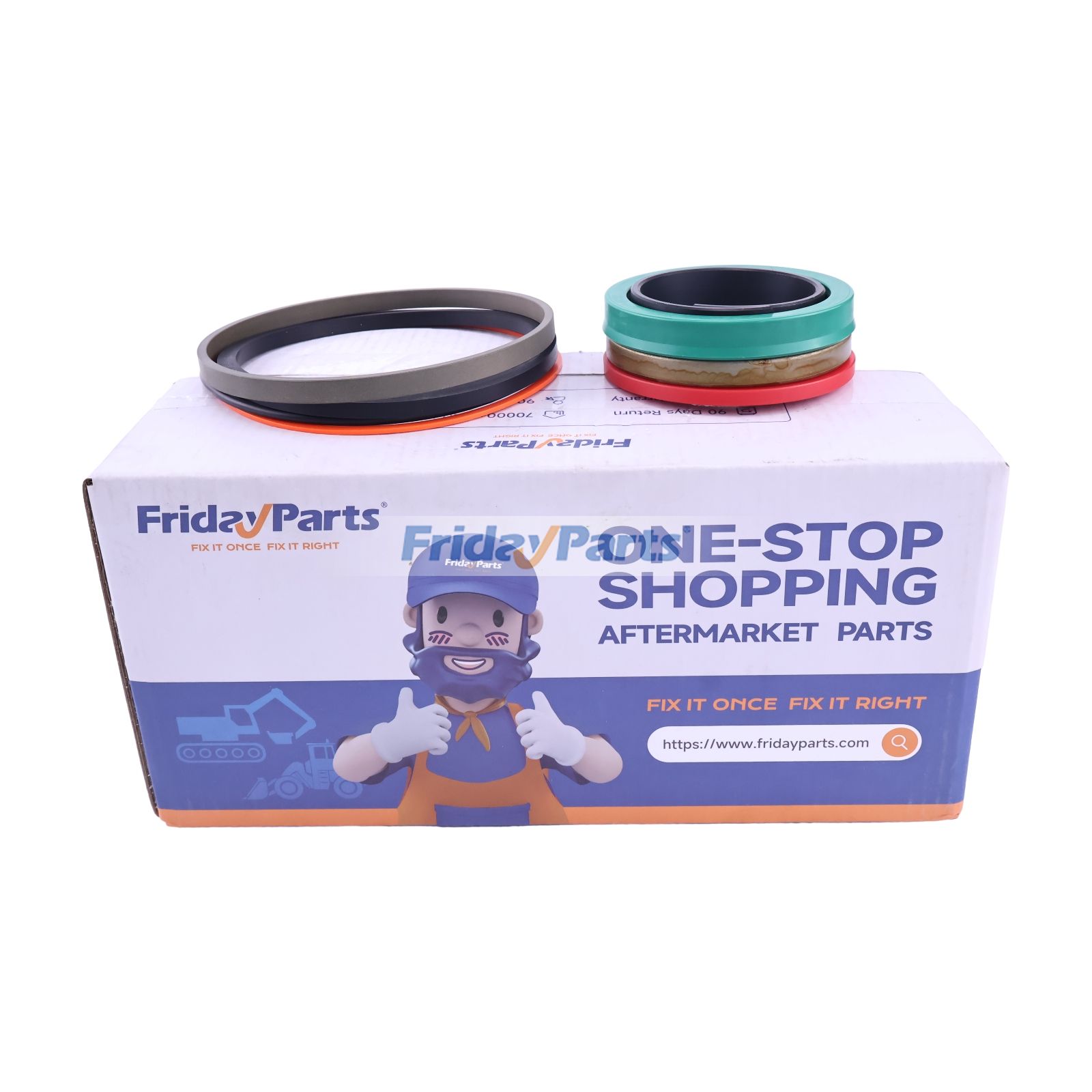 Arm Stick Cylinder Seal Kit 85804742 for Ford New Holland Backhoe Loader 555E 575E 655E 675E