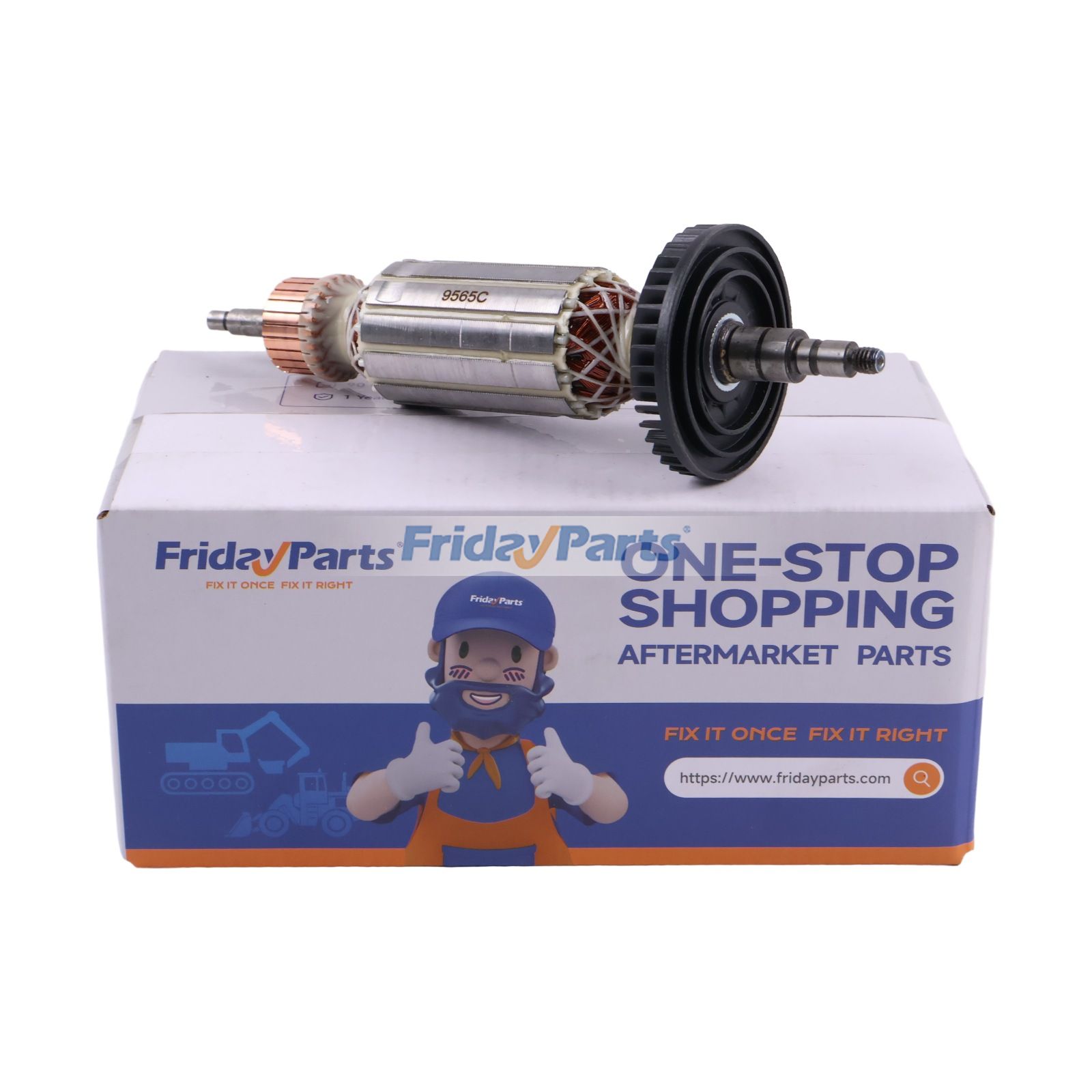 Conjunto de rotor de armadura 515228-2 para amoladora angular Makita 9565CV 9565CVR 9565PC 9565PCV