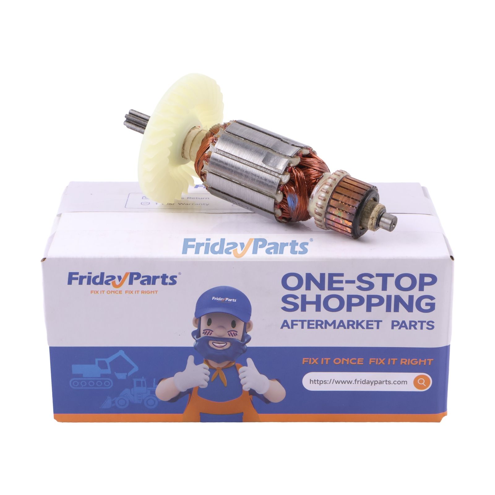 Rotor de armadura C213944E 360875E para martillo rotativo Hitachi DH38SS DH38MS