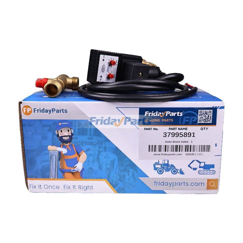 Ingersoll Rand エアコンプレッサー用自動排水バルブ 37995891