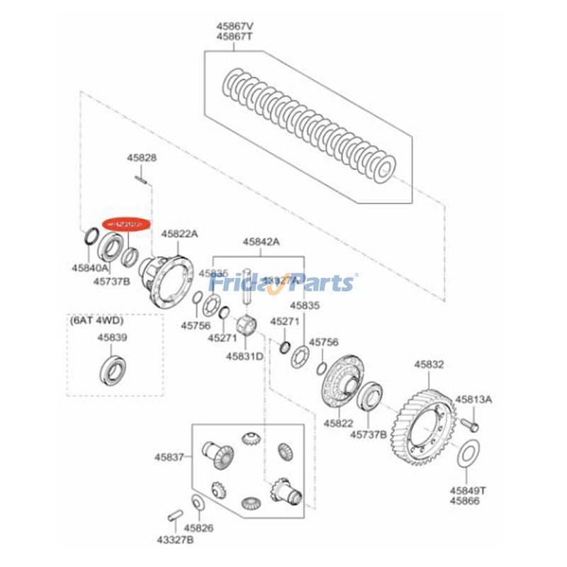 HYUNDAI用,Kia用ベアリング