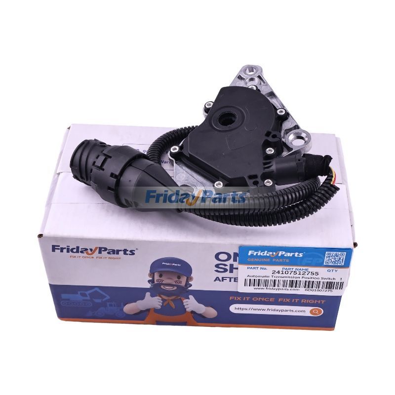 Automatic Transmission Position Switch 24107512755 for BMW 5 7 X5 Series 540i 740i 740iL
