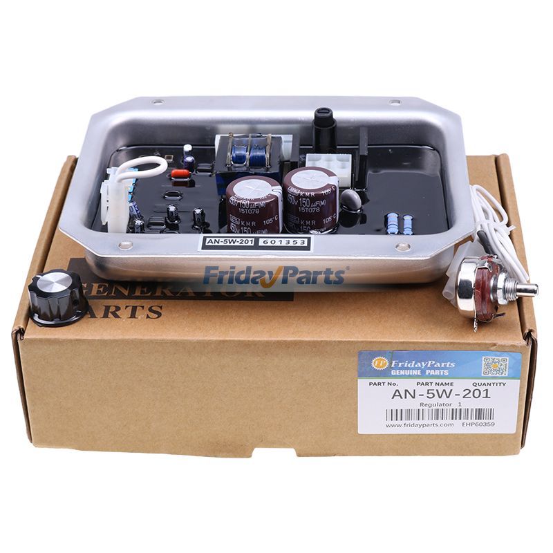 Regulador automático de voltaje AVR AN-5W-201 para generador Denyo MQ DLW 400ES