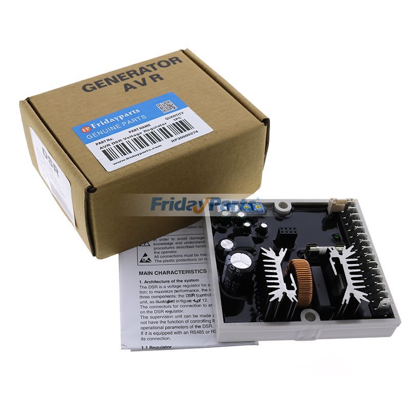 Regulador automático de voltaje AVR DSR para generador Mecc Alte