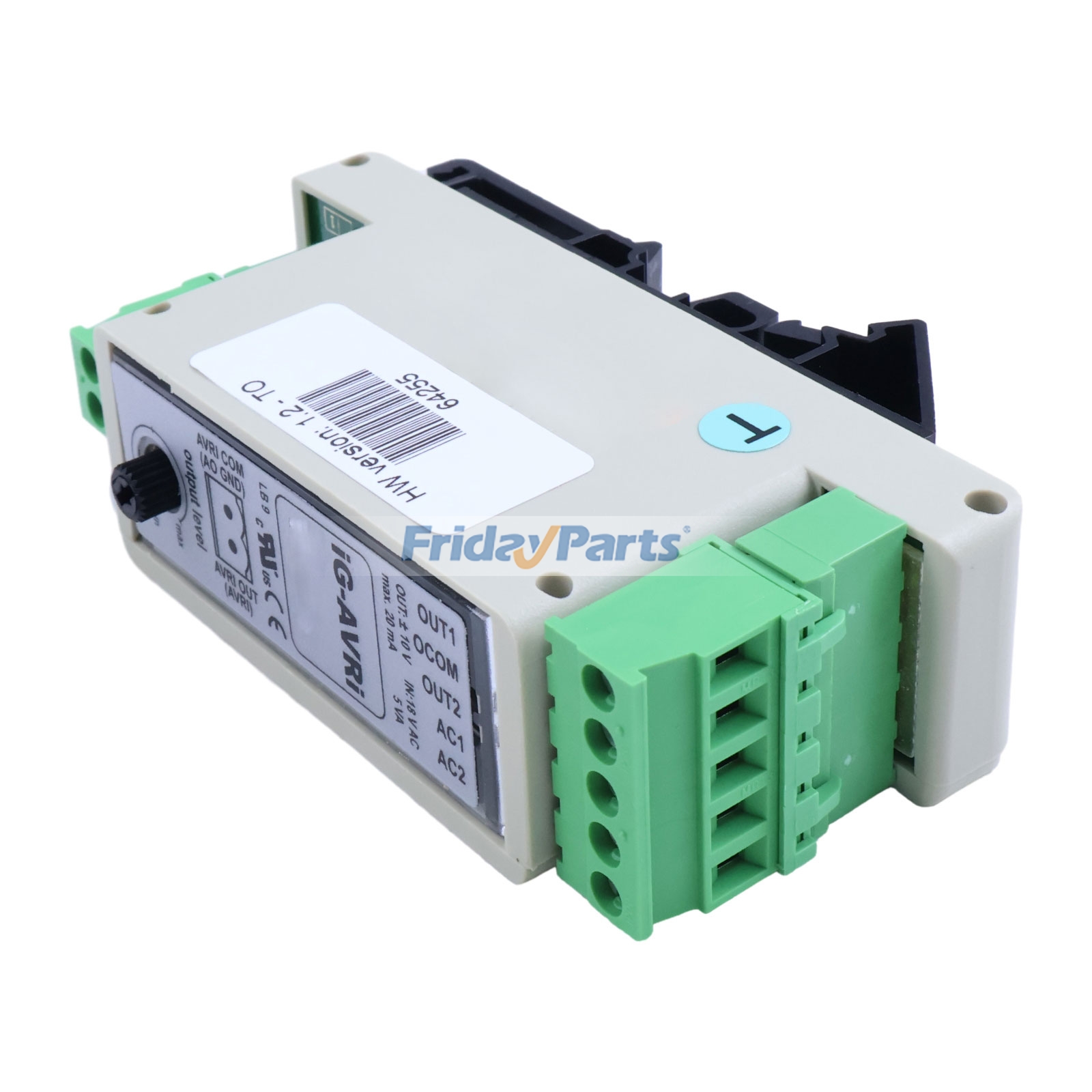 Generator Automatic Voltage Regulator Control Interface